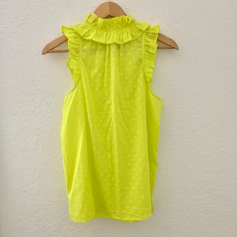 JCrew Ruffle Collar Top - Picture 9 of 11
